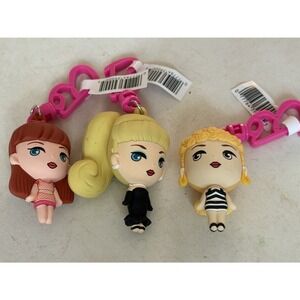 Barbie 65th Anniversary 3D Bag Clips Set 1959 Twist N Turn Solo in the Spotlight